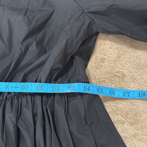 Madewell Poplin Crewneck‎ Puff  Sleeve Mini Dress - Picture 15 of 16